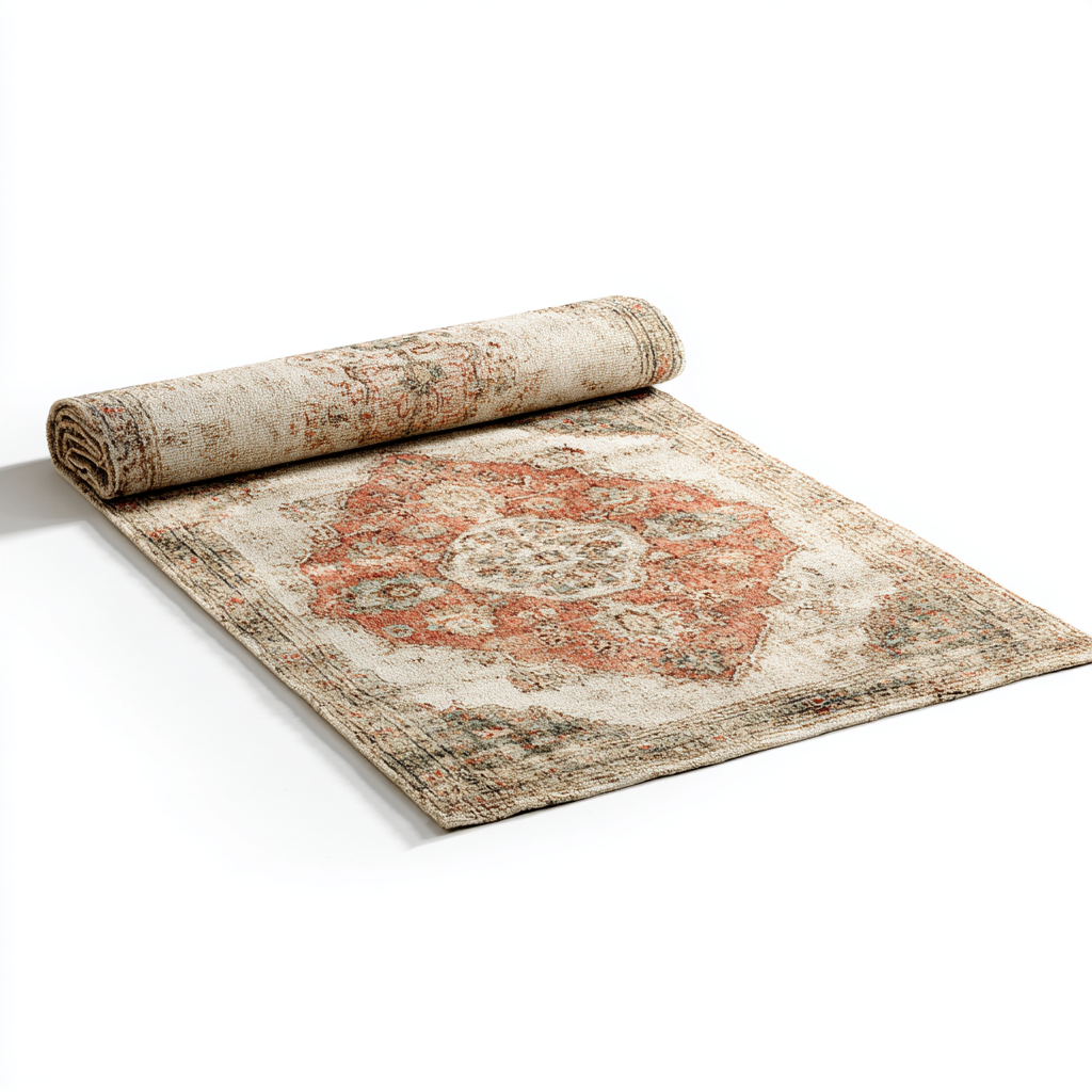 Vjpxmq Vintage Distressed Washable Area Rug